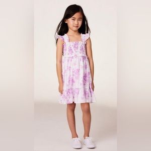 Janie and Jack FLORAL SMOCKED SUNDRESS